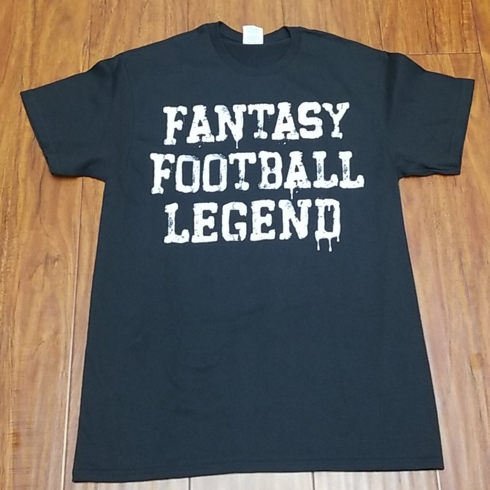 Fantasy Football Legend Black Tee Size Medium